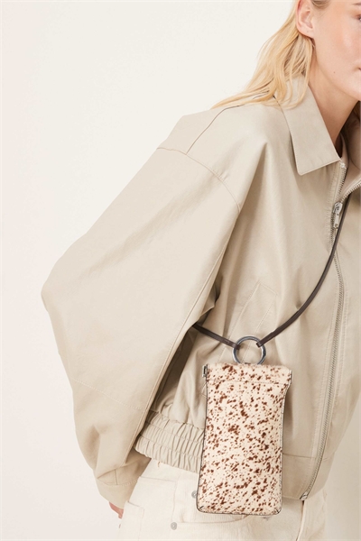 Сумка через плечо из 100% кожи артикул 151897036