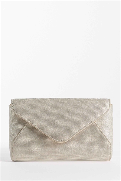 Блестящая сумочка-клатч артикул 155394033