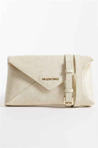 Сумка-клатч Emera с текстурой под кожу крокодила и съемным ремнем через плечо артикул 149004581