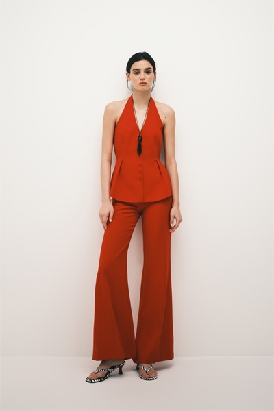 Топ с баской и завязками на шее от Iguana co-ord артикул 155145211