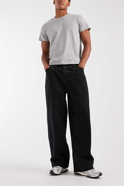 Джинсы с широкими брючинами артикул 155722800