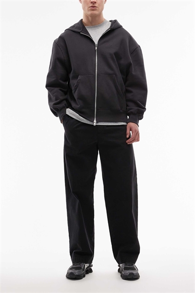 Брюки свободного кроя с прямыми брючинами артикул 155116727