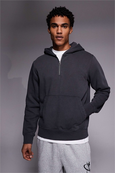 Худи с капюшоном и удлиненной застежкой-молнией артикул 151524067