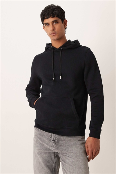 Толстовка с капюшоном из плотной ткани с ребристой текстурой артикул 150172943