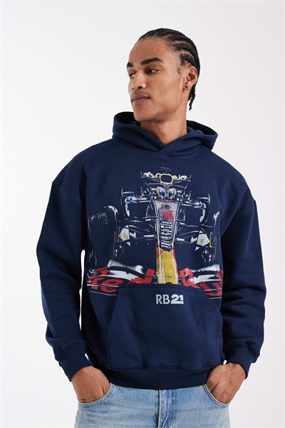 Толстовка Red Bull с капюшоном артикул 155651319