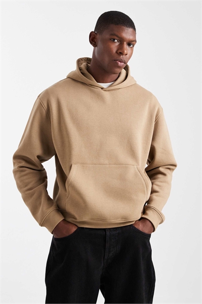 Худи прямого кроя с капюшоном артикул 151058594