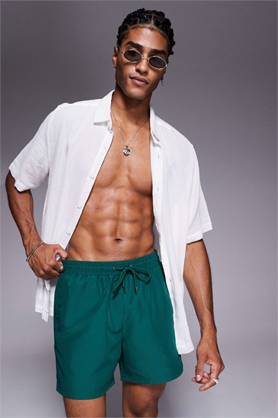 Плавательные шорты с ярким логотипом артикул 146697102