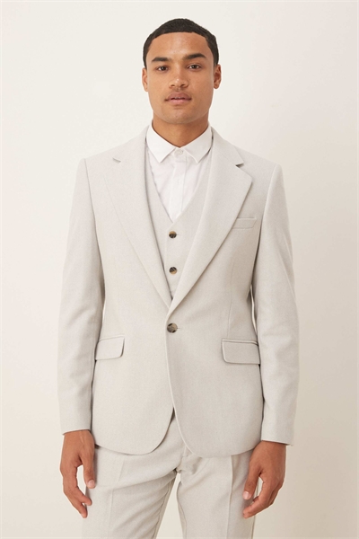 Пиджак-скинни из смешанной шерсти артикул 141106080