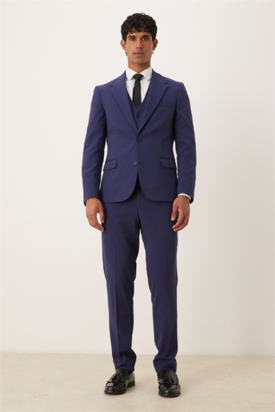 Узкие брюки из эластичного костюма артикул 147015848