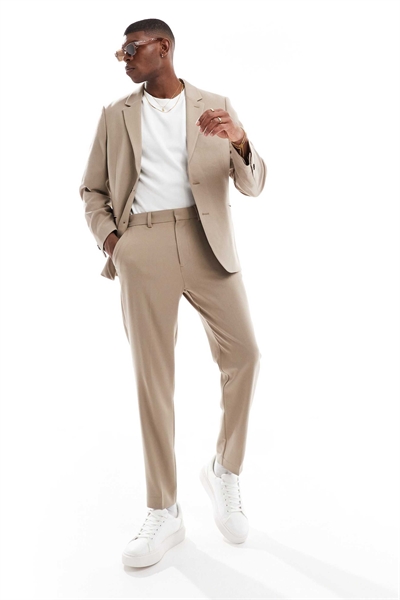 Брюки зауженного кроя артикул 141305341