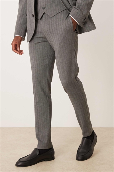 Брюки-скинни под шерсть артикул 150369458