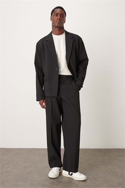 Брюки из рибана широкого кроя артикул 148608564