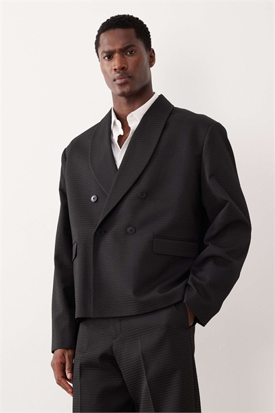Костюмный пиджак прямого кроя артикул 149662567
