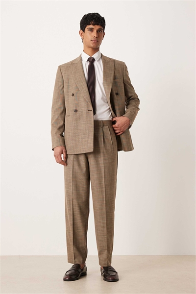 Брюки-кльош свободного кроя артикул 149966341