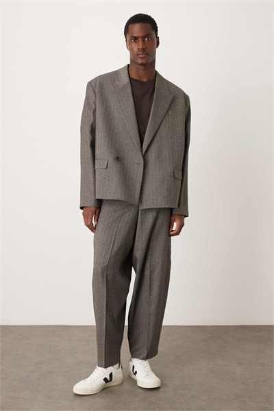 Брюки с резким заужением артикул 148711479