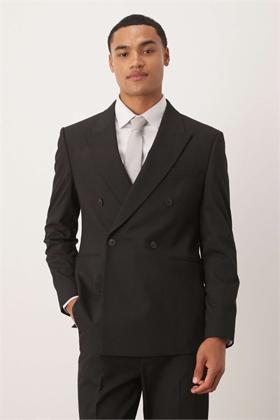 Двубортный пиджак классического кроя артикул 143531313