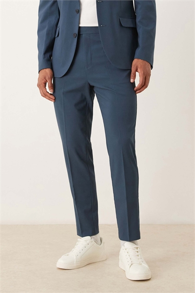 Брюки с зауженным кроем артикул 150369530