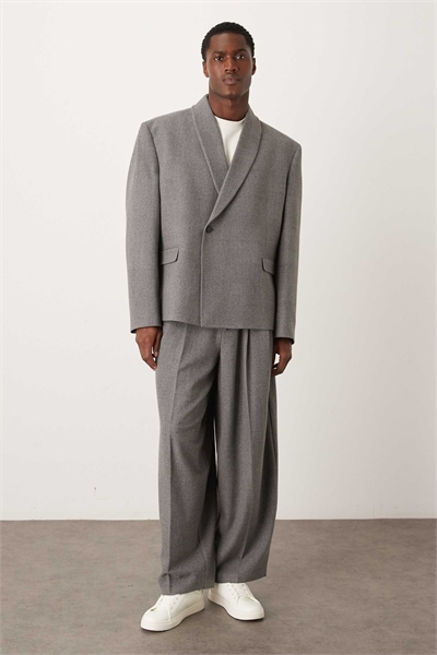 Брюки с резким заужением артикул 149662559