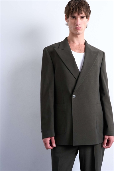 Пиджак из мягкой шерсти артикул 143261596