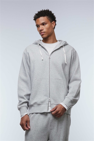 Худи с капюшоном на молнии из ткани с высоким содержанием хлопка co-ord артикул 150391958