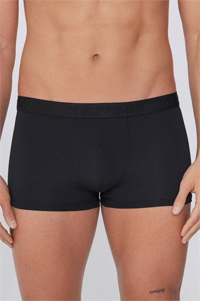 Эластичные боксеры из микрофибры с логотипом артикул 153219346