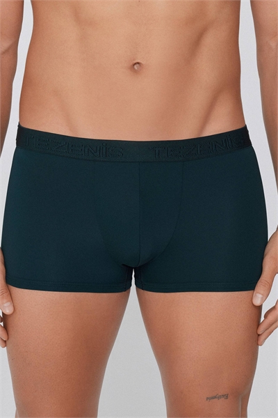 Эластичные боксеры из микрофибры с логотипом артикул 152768213