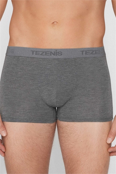 Боксеры из эластичной вискозы с логотипом на резинке артикул 156300966