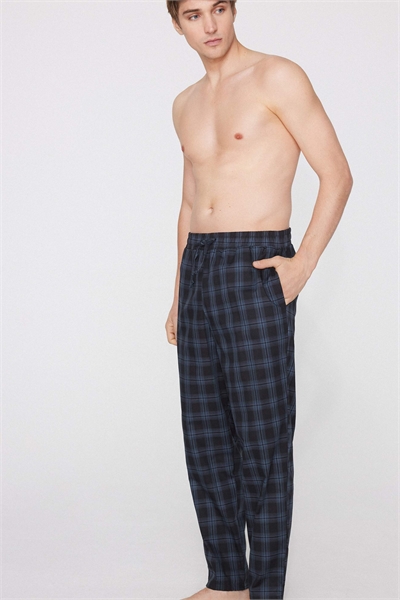 Брюки из хлопчатобумажной ткани с карманами артикул 155741227