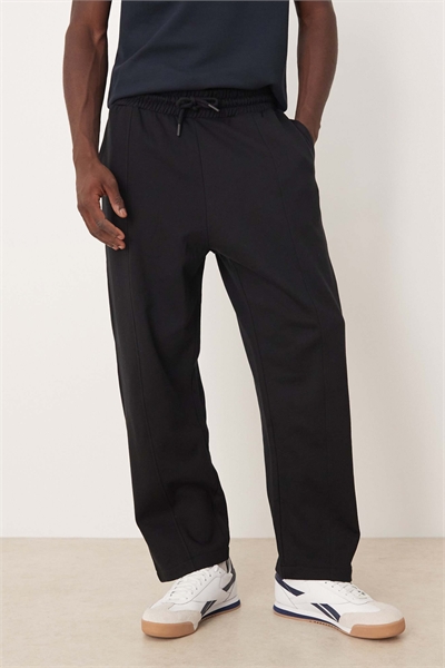 Широкие джоггеры с декоративными складками артикул 148917361