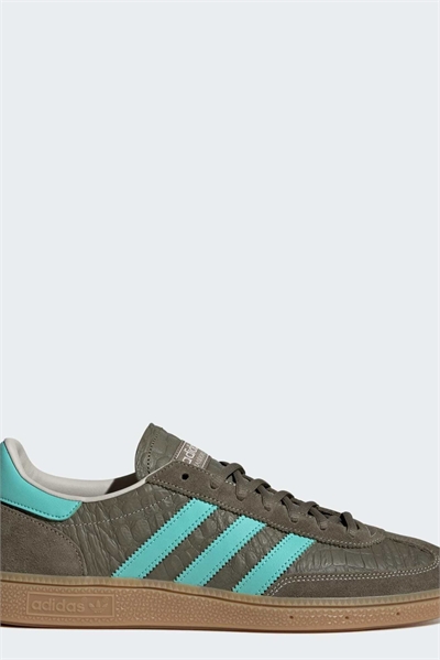 Специальные кроссовки для гандбола хаки и мятно-зеленого цвета с резиновой подошвой артикул 154873052