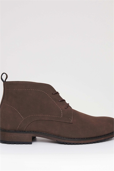 Ботинки-чукки из искусственной замши артикул 152718580