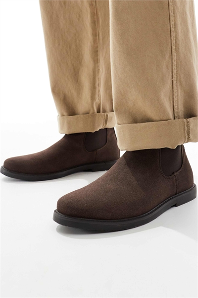 Ботинки челси с круглым носком артикул 148072577