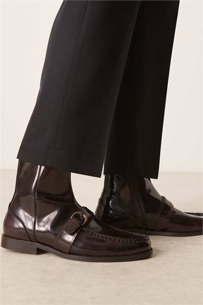 Ботинки-лоферы артикул 143244851