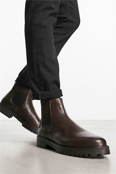 Массивные ботинки в стиле «челси» артикул 118373603