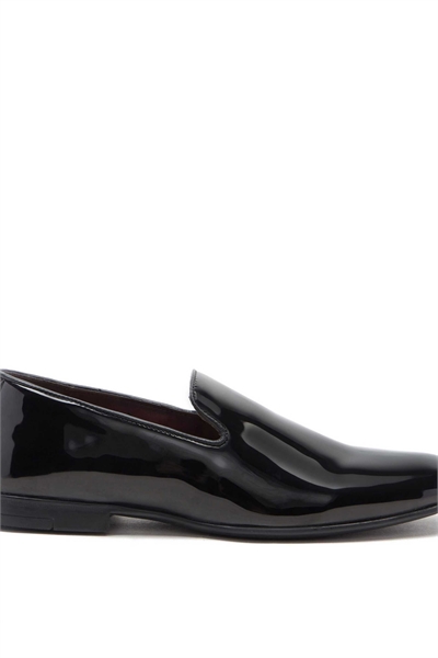 Официальные лоферы FRANKIE из лакированной кожи артикул 134063599