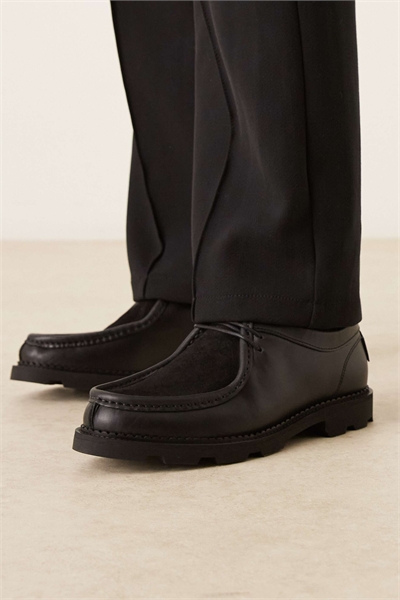 Кожаные лоферы с шнуровкой Pompeii Latymer артикул 152194424