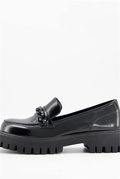 Лоферы на толстой подошве с цепочкой артикул 1762166