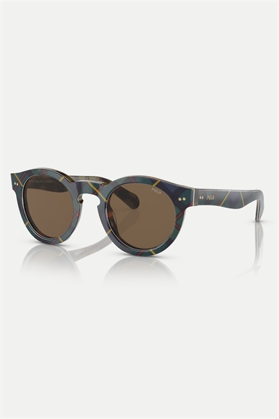 Солнцезащитные очки Polo Ralph Lauren Ph4165 Phantos с коричневыми линзами артикул 136885275