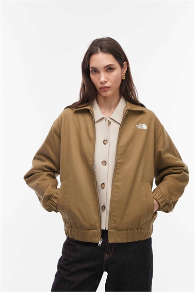 Куртка с воротником из твила артикул 154608876