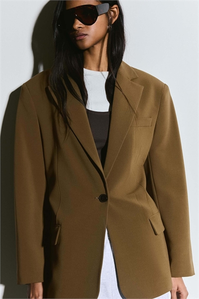 Блейзер с застежкой сзади артикул 156333243