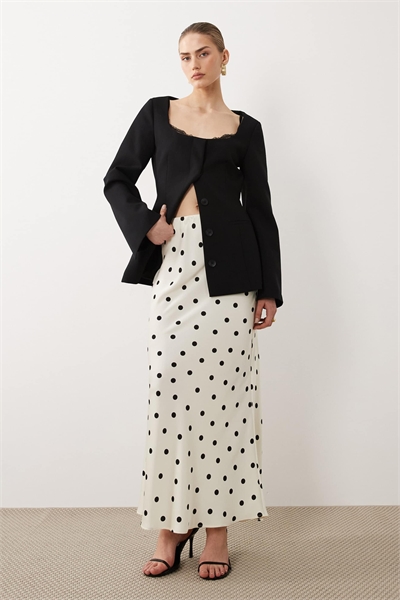 Атласная юбка макси артикул 154746615