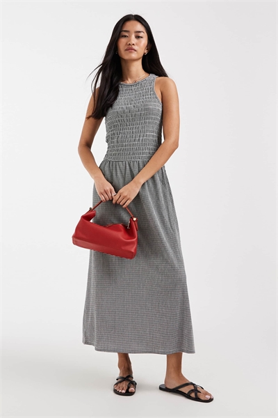 Платье-смук без рукавов длиной до середины икры артикул 155004090