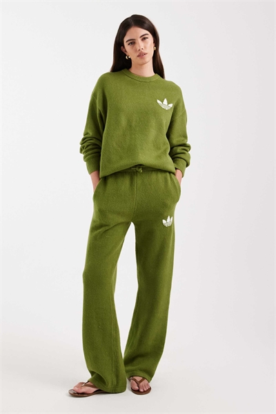 Трикотажные спортивные штаны с широкими брючинами артикул 154311952