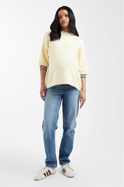 ASOS DESIGN: удобные джинсы для беременных с зауженным кроем артикул 153518902