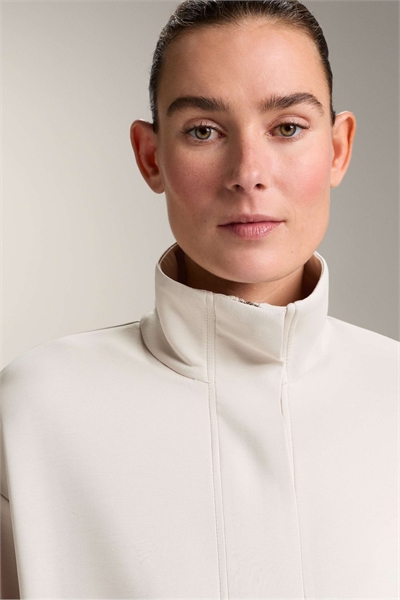 Длинная куртка из мягкого модала с карманами артикул 155471584