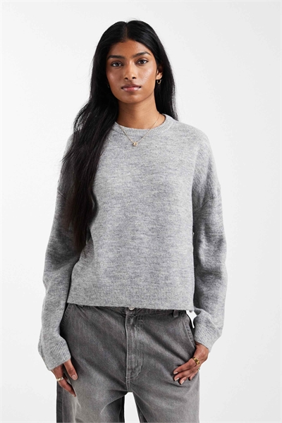 Свободный вязаный свитер артикул 151186898