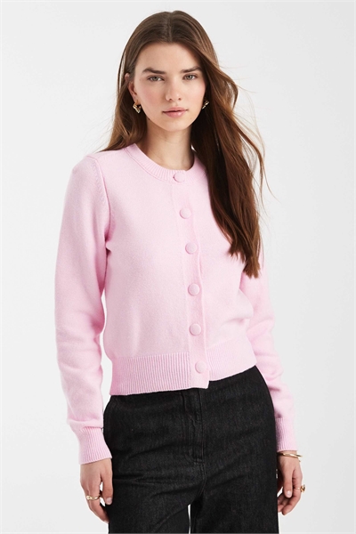 Вязаный кардиган с эффектом усадки артикул 155159008