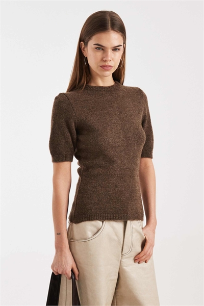 Свитер из трикотажа с эффектом усадки артикул 155646927