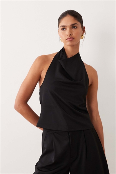 Топ с капюшоном из эластичного твила co-ord артикул 154119722