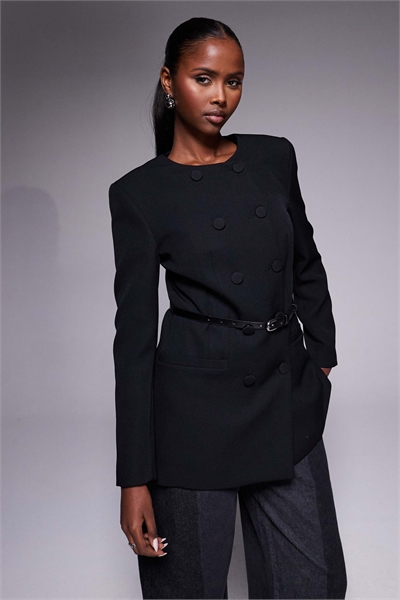 Блейзер свободного кроя артикул 149784228